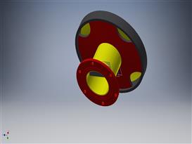 短通气座（减速器专用）3D模型